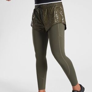 Athleta  Rainier 2 in 1 Tight Leggings P611